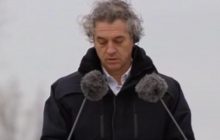 "Ваш прапор - наш прапор": прем'єр-міністр Словенії вразив щирістю у Бучі (відео)