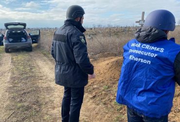 У Херсонській області ексгумували тіла двох патріотів, закатованих окупантами (фото)
