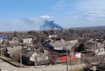 Українські військові збили російський Су-34 поблизу Єнакієвого (фото, відео)