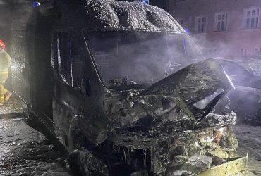 В Польше подожгли машины скорой помощи, предназначенные для Украины