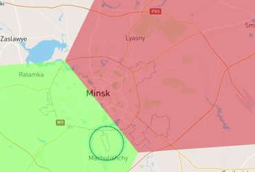 Могут прятаться от дронов: в районе аэродрома Мачулищи возобновились GPS-помехи (карта)
