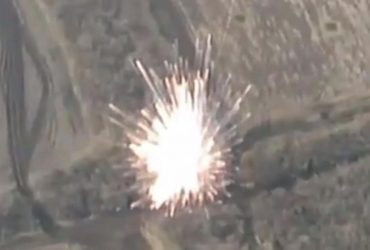 Українські артилеристи показали яскраві кадри своєї роботи на фронті (відео)