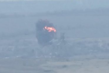 ЗСУ приземлили ще один Су-24 росіян у Бахмуті (відео)