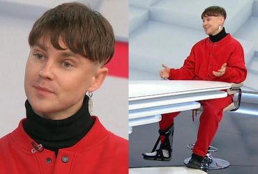 Артем Пивоваров з'явився перед камерами після серйозної травми (відео)