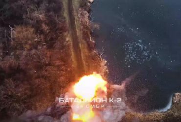 Український дрон яскраво розгромив мінний шлагбаум окупантів (відео)