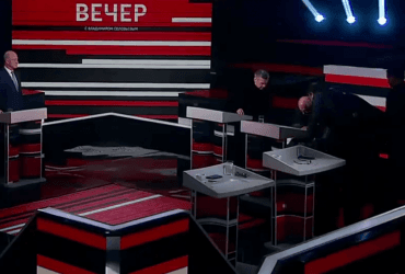 В ефірі у Соловйова знепритомнів гість (відео)