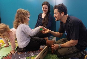 Орландо Блум приехал в Украину и растрогал впечатлениями (фото)