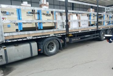 Франція доставила в Україну 183 тонни енергетичного обладнання (фото)