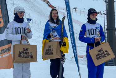 Українка здобула золото на етапі Кубка Європи з лижної акробатики (фото)