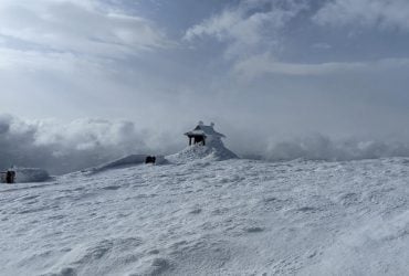 В Карпатах влупил почти 15-градусный мороз (фото)
