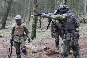 Швеція почала навчати українців тактики війни в лісах (фото)