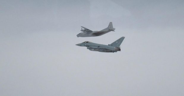 Истребители ВВС Британии и Германии второй раз за неделю перехватили самолеты РФ возле Эстонии