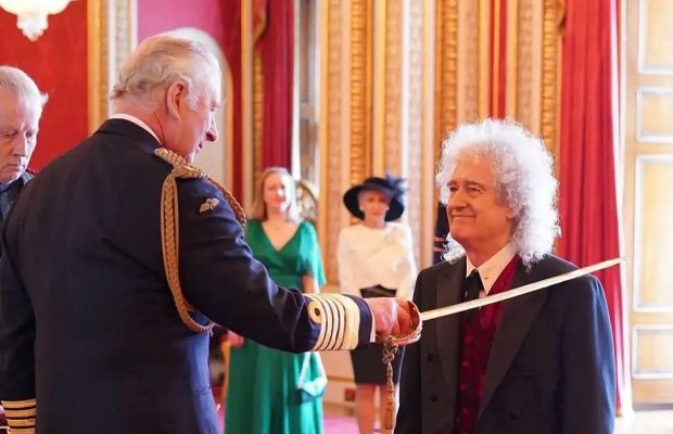 Гітарист групи "Queen" отримав титул лицаря