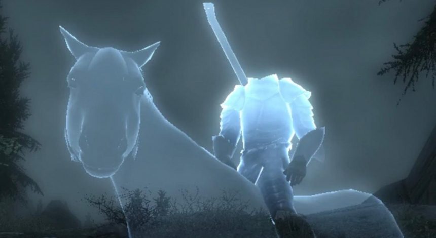 Разработчики Skyrim раскрыли секрет создания знаменитого всадника без головы в игре