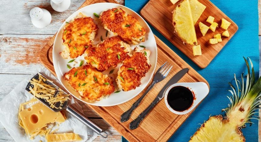 Мясо по-французски с ананасом: так вкусно, что не остановиться