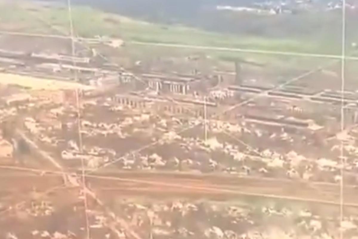 ЗСУ потужно вдарили "Точкою-У" по окупантах у Бахмуті / скріншот