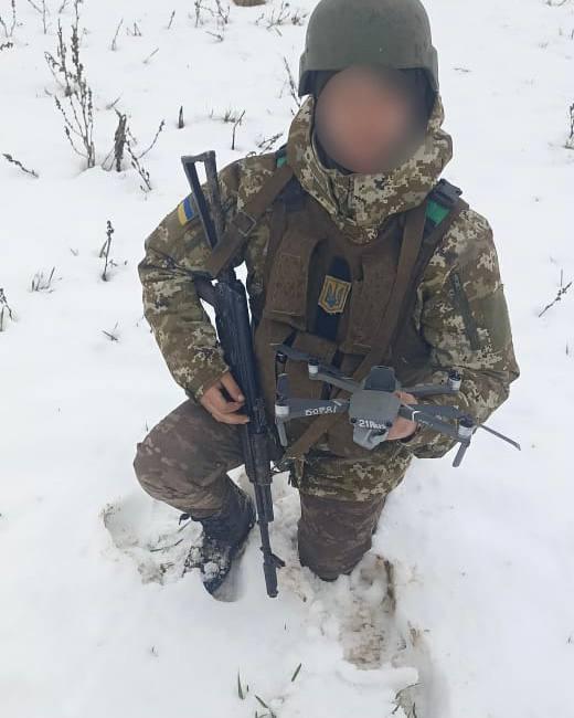 Захоплений дрон окупантів / фото ДПСУ Захоплений дрон окупантів / фото ДПСУ
