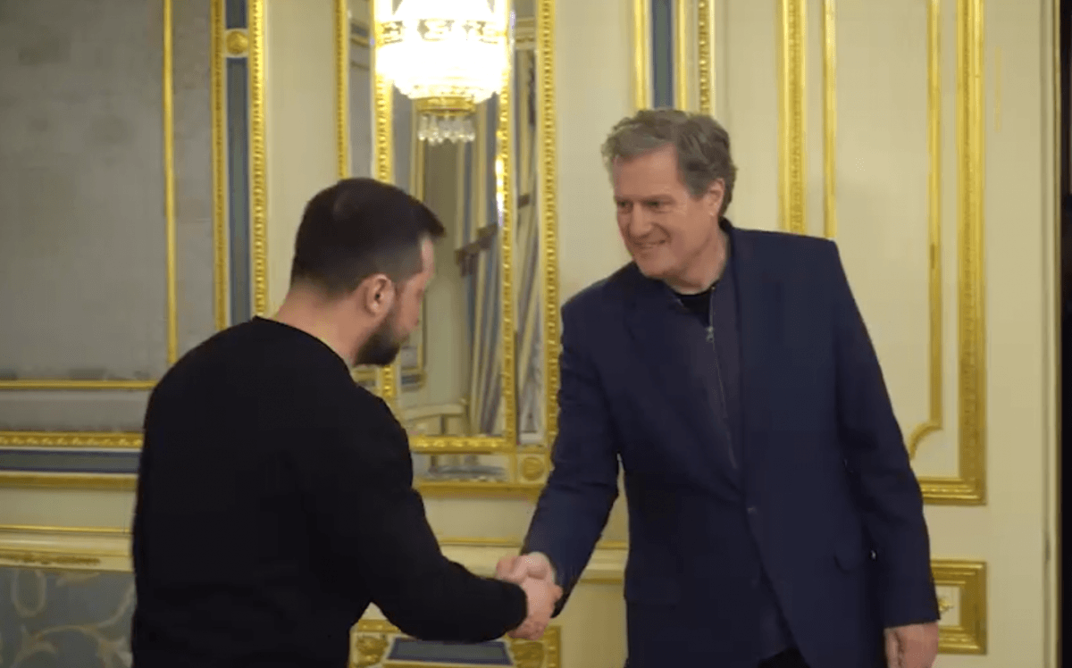 Тернер здійснив візит до Києва / Скриншот Тернер здійснив візит до Києва / Скриншот