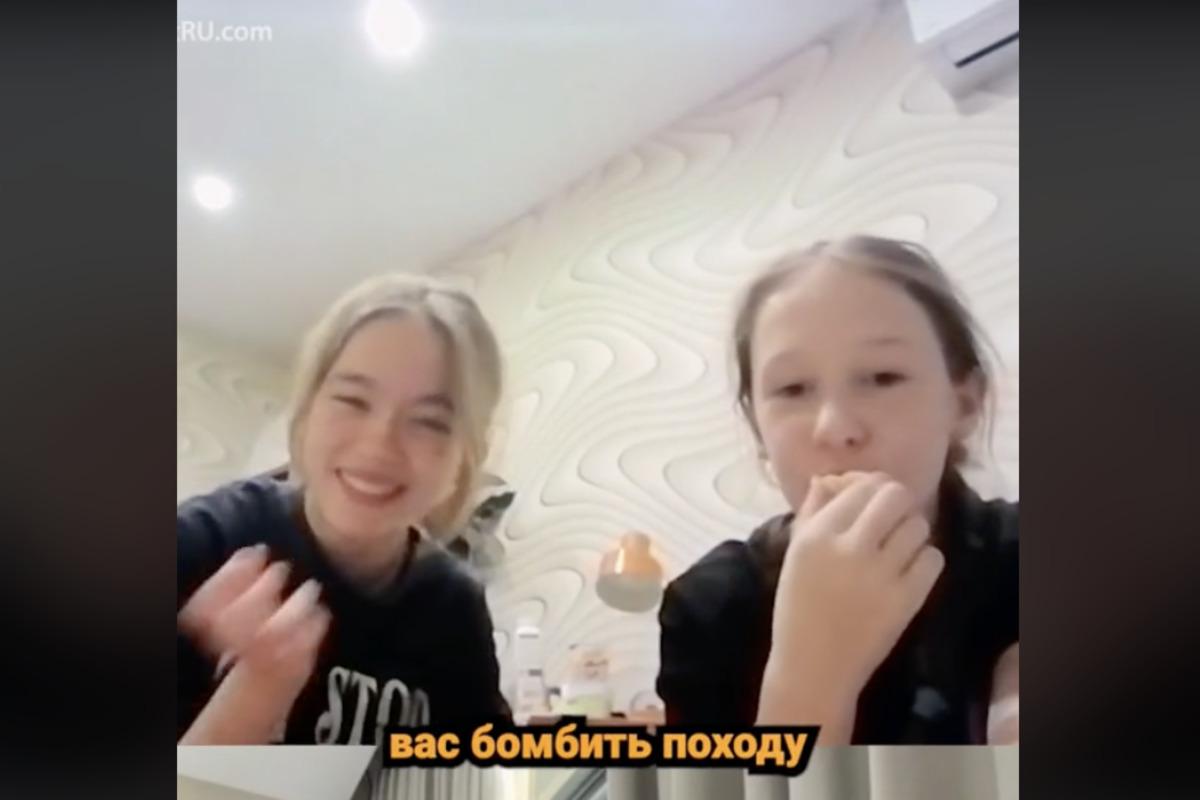 Діти з РФ радіють смертям українців / скріншот Діти з РФ радіють смертям українців / скріншот