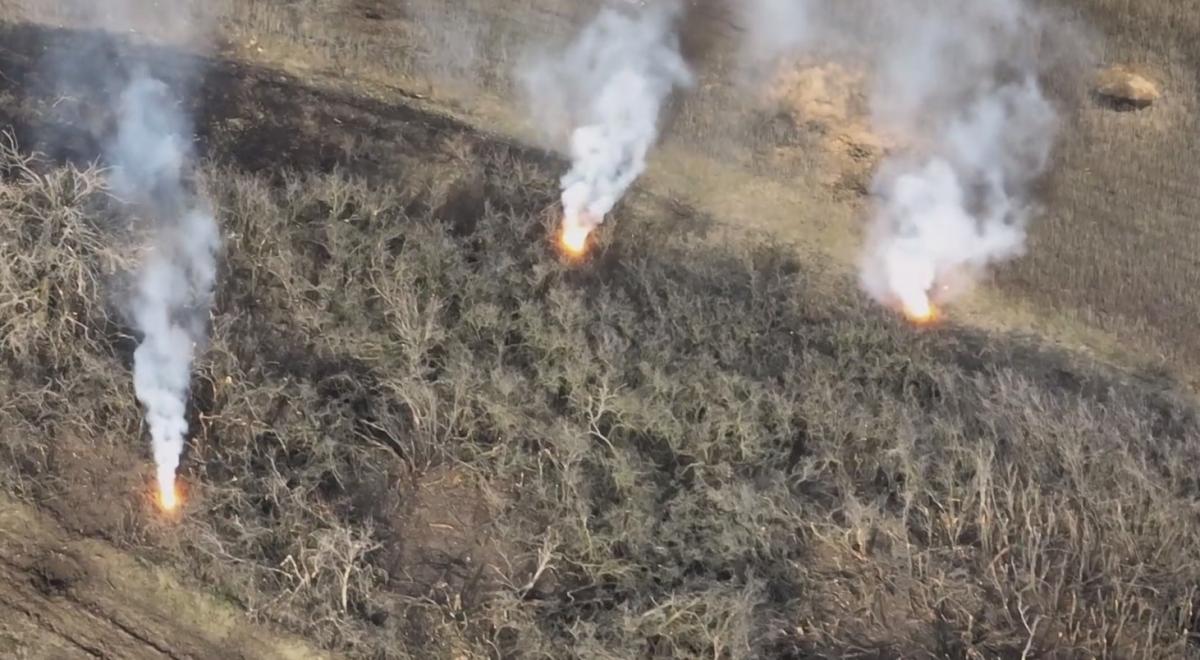 Десантники знищили табір окупатів на Донеччині / скріншот з відео Десантники знищили табір окупатів на Донеччині / скріншот з відео