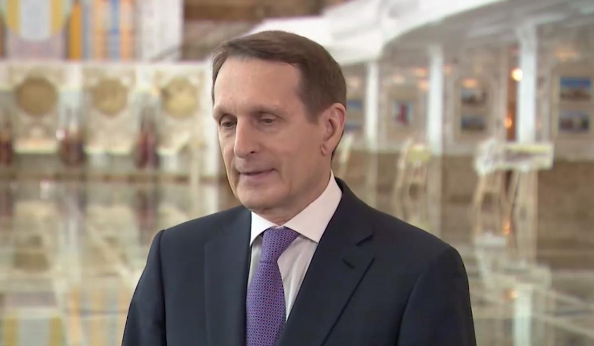 Сергей Нарышкин хочет захватить Киево-Печерскую Лавру / скриншот Сергей Нарышкин хочет захватить Киево-Печерскую Лавру / скриншот