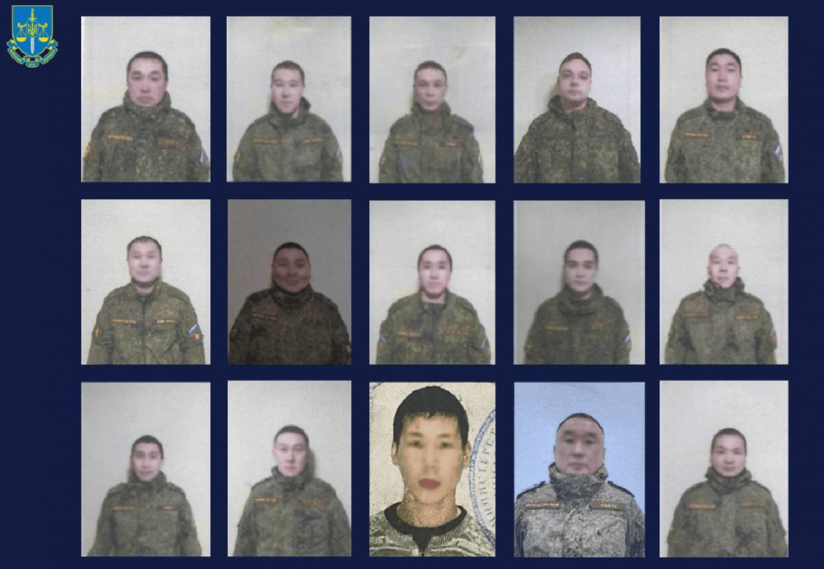Окупанти, які змусили людей сидіти в нелюдських умовах у підвалі / фото ОГП Окупанти, які змусили людей сидіти в нелюдських умовах у підвалі / фото ОГП