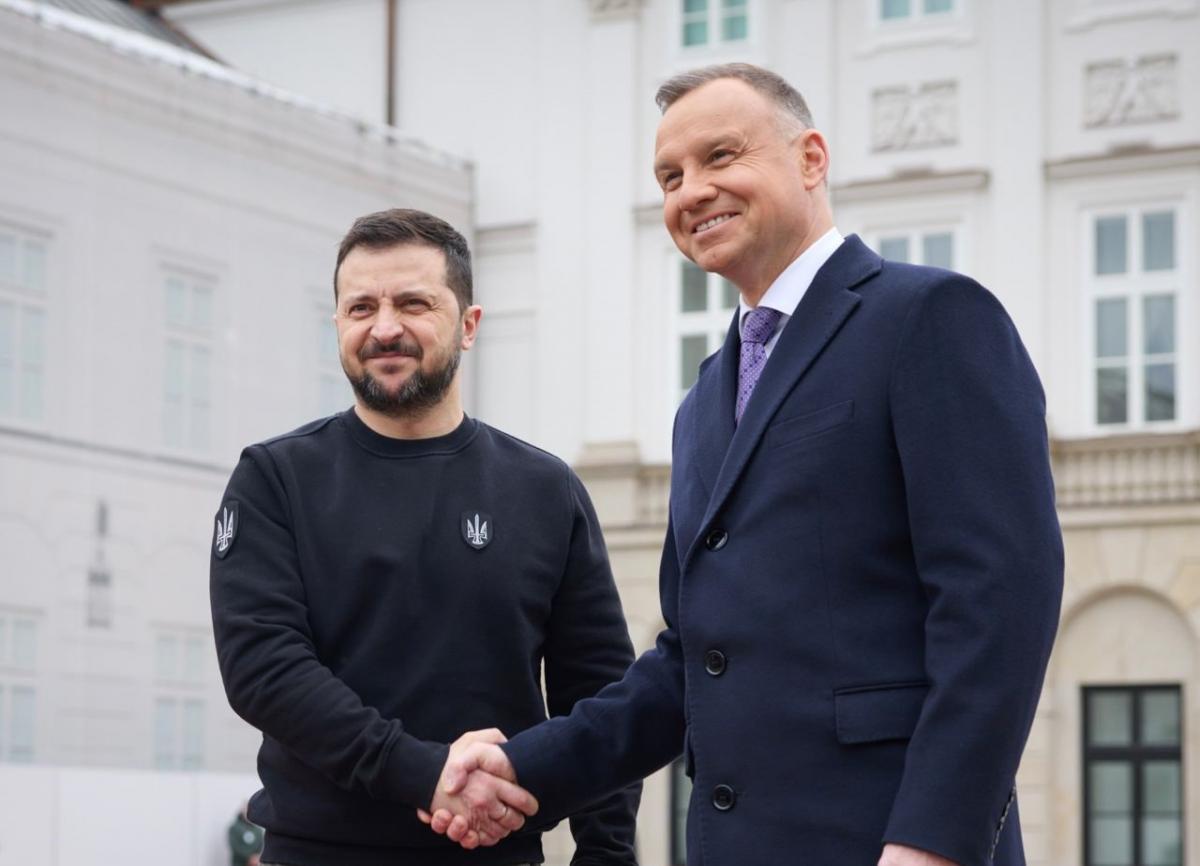 Зеленський у Польщі: У майбутньому між нашими народами не буде жодних кордонів Зеленський у Польщі: У майбутньому між нашими народами не буде жодних кордонів