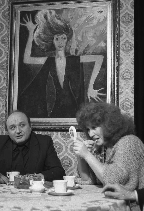 Алла Пугачова і Жванецький / фото t.me/oldpaparazzi Алла Пугачова і Жванецький / фото t.me/oldpaparazzi