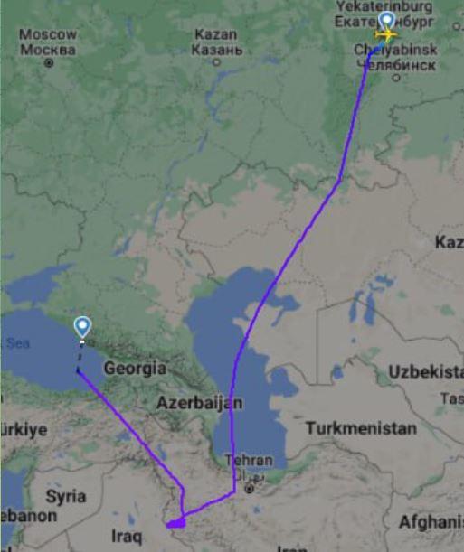Скриншот Flightradar24 Скриншот Flightradar24