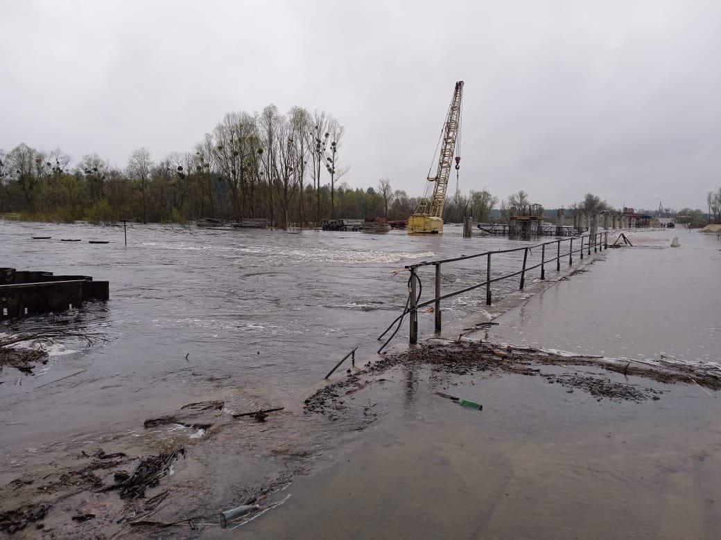 Спостерігається сезонне підняття рівня води в межах річок Дніпро, Десна, Сейм, Прип'ять, Горинь та Західний Буг / фото Телеграм-канал Андрія Небітова Спостерігається сезонне підняття рівня води в межах річок Дніпро, Десна, Сейм, Прип'ять, Горинь та Західний Буг / фото Телеграм-канал Андрія Небітова