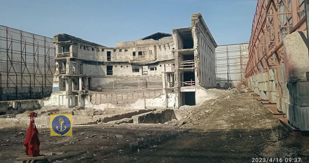 Розвідка відслідковує будівництво ворогом фортифікацій поблизу Маріуполя / фото t.me/andriyshTime