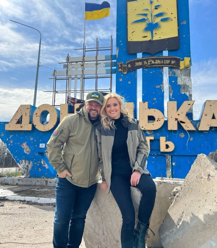 Федишин ездила в Донецкую область / фото instagram.com/irynafedyshyn Федишин ездила в Донецкую область / фото instagram.com/irynafedyshyn
