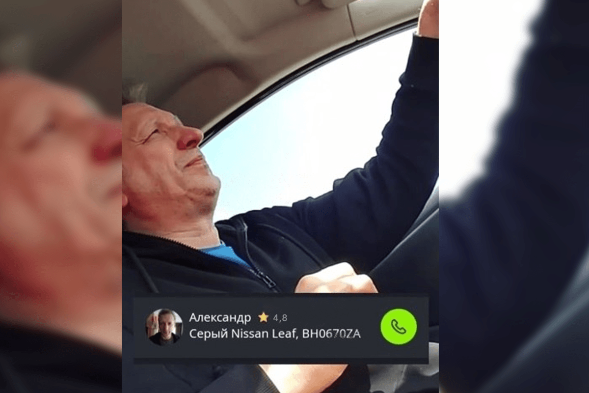 Таксист в Одессе восхвалял Путина и оправдывал зверства россиян / скриншот видео Таксист в Одессе восхвалял Путина и оправдывал зверства россиян / скриншот видео