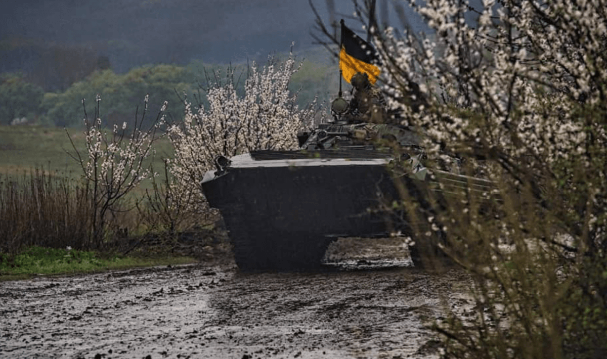 Тривають бої за Бахмут / фото 28 ОМБр ім. Лицарів Зимового Походу