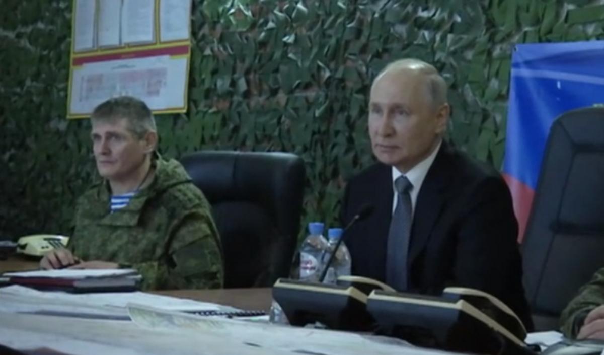 Путин якобы в Украине / скриншот Путин якобы в Украине / скриншот