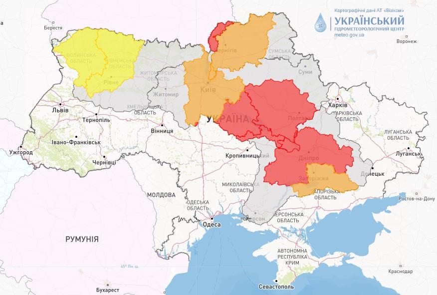 скріншот meteo.gov.ua скріншот meteo.gov.ua