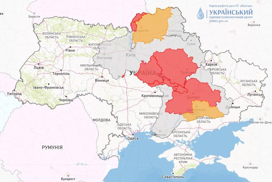 скріншот meteo.gov.ua скріншот meteo.gov.ua