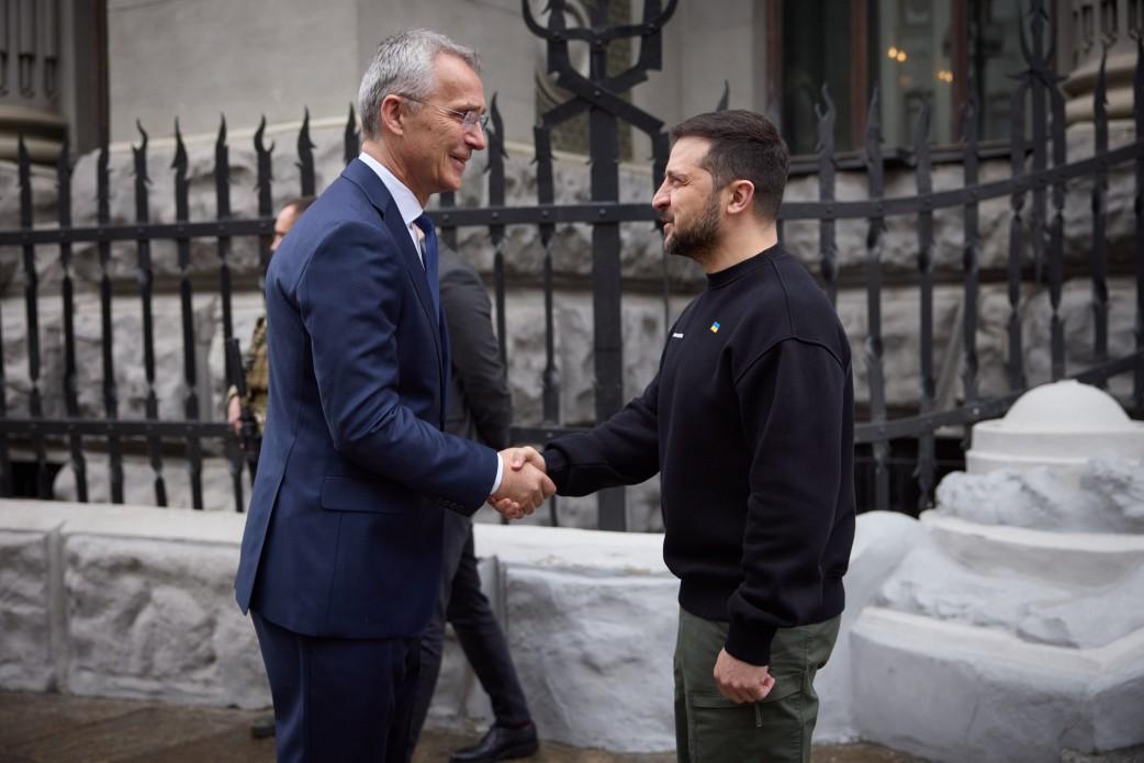 Столтенберг зустрівся з Зеленським \ фото president.gov.ua Столтенберг зустрівся з Зеленським \ фото president.gov.ua