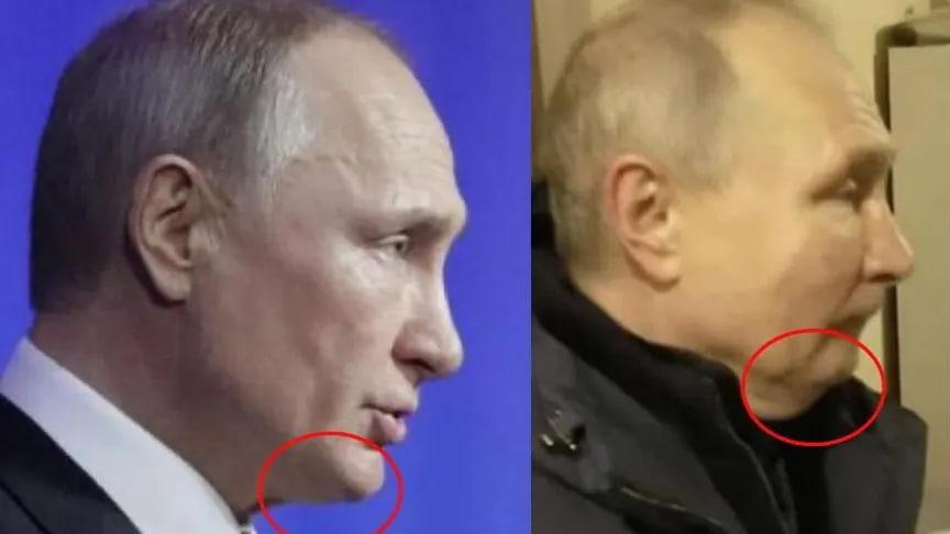 Оригінальний Путін та його двійник / bild.de Оригінальний Путін та його двійник / bild.de