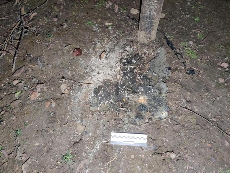 Молодику повідомили про підозру в замаху на умисне знищення чужого майна / фото НПУ Молодику повідомили про підозру в замаху на умисне знищення чужого майна / фото НПУ
