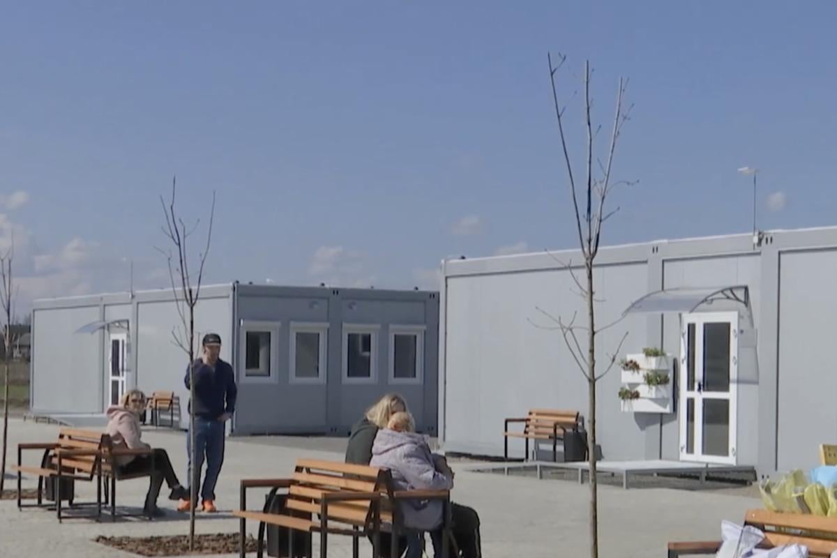 Модульный городок в Черновцах / скриншот Модульный городок в Черновцах / скриншот