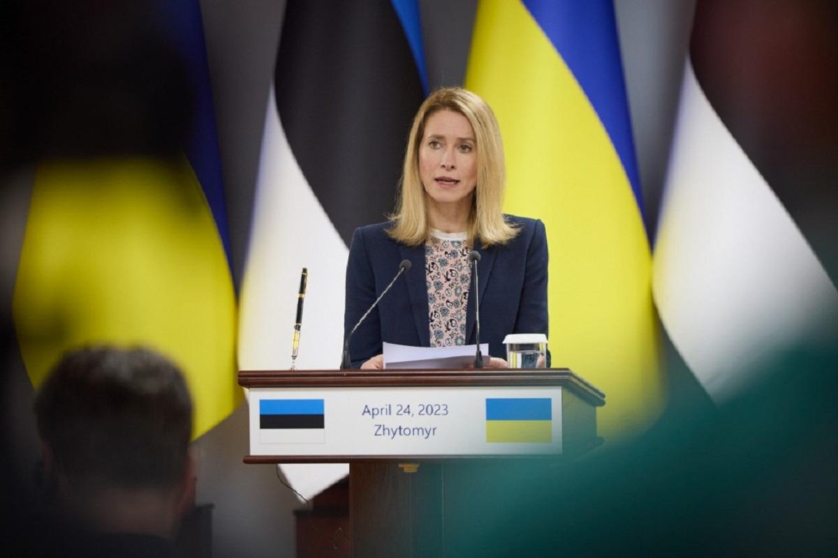Каллас: Припиніть тиснути на Зеленського щодо мирних переговорів / фото ОПУ Каллас: Припиніть тиснути на Зеленського щодо мирних переговорів / фото ОПУ