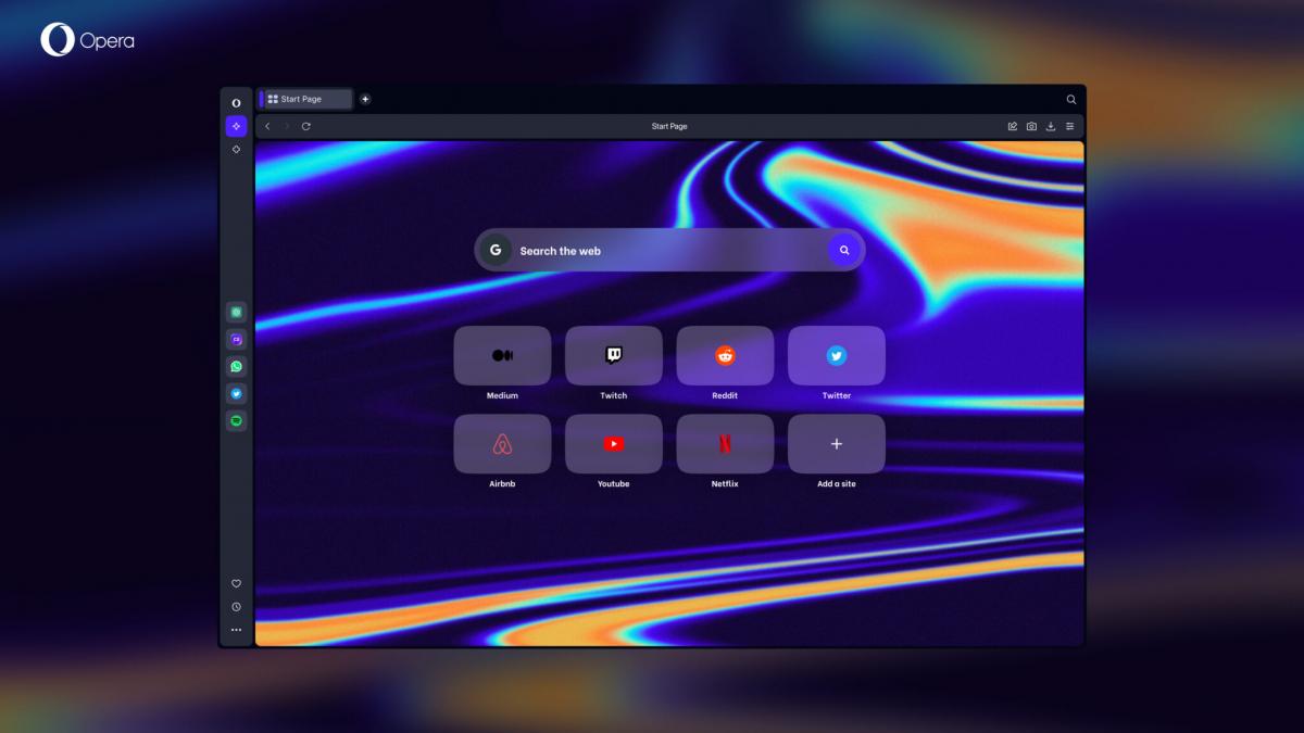 Випущено браузер Opera One з вбудованим ChatGPT / Скріншот Випущено браузер Opera One з вбудованим ChatGPT / Скріншот