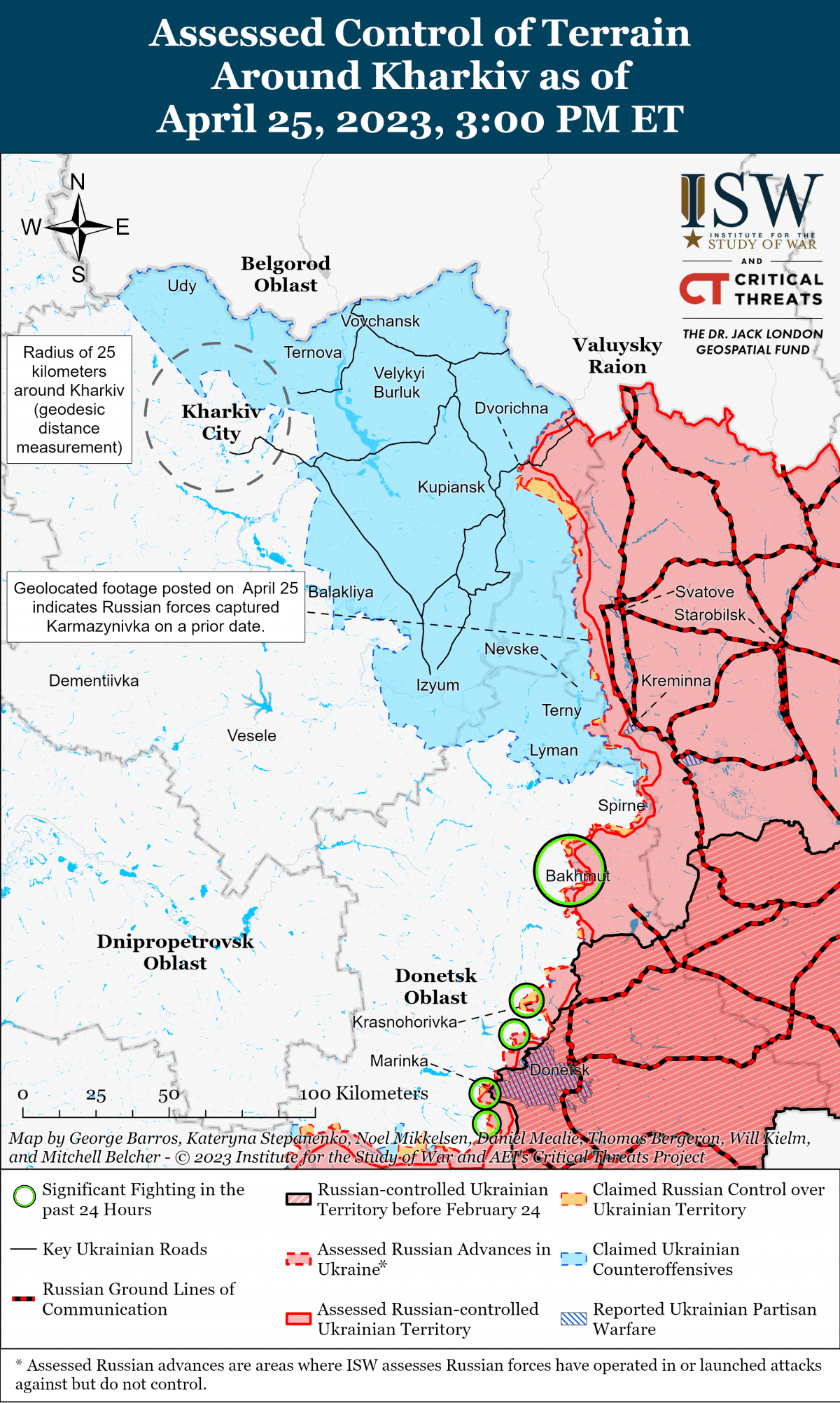 Силы 'Вагнер' продвинулись на юге и западе Бахмута, идут бои - карта ISW (фото) Силы 'Вагнер' продвинулись на юге и западе Бахмута, идут бои - карта ISW (фото)