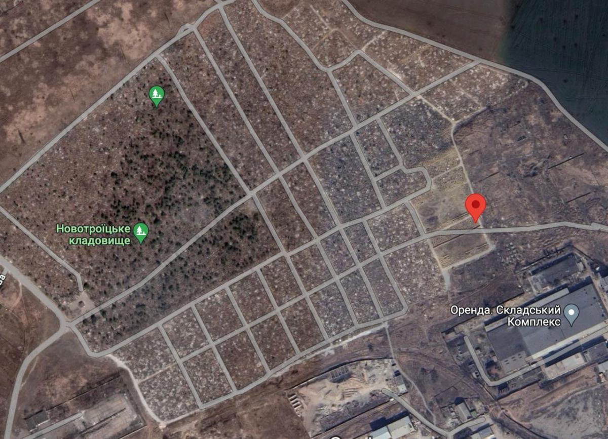 На Новотроицком кладбище в Мариуполе есть новые массовые захоронения / фото Телеграм-канал Петра Андрющенко На Новотроицком кладбище в Мариуполе есть новые массовые захоронения / фото Телеграм-канал Петра Андрющенко