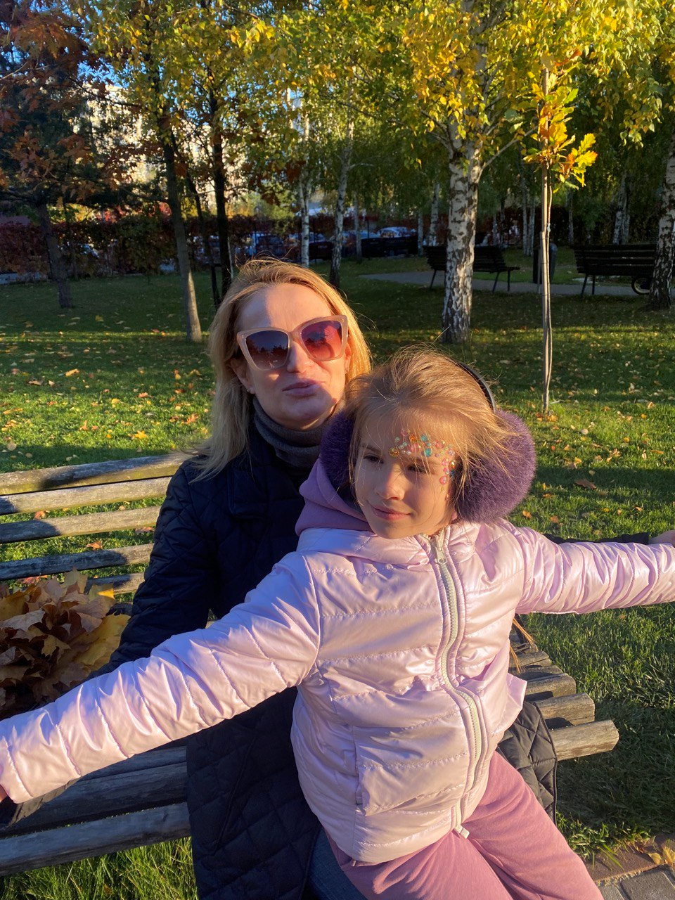 Благодаря помощи польской компании Инна и ее дочь сейчас в безопасности / фото пресс-службы Adelon