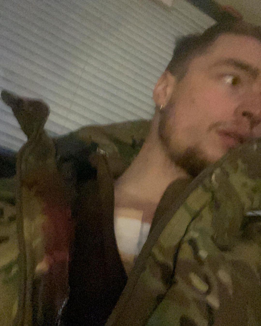Назар Грабар зимой получил ранение на фронте / фото instagram.com/nazargrabar Назар Грабар зимой получил ранение на фронте / фото instagram.com/nazargrabar