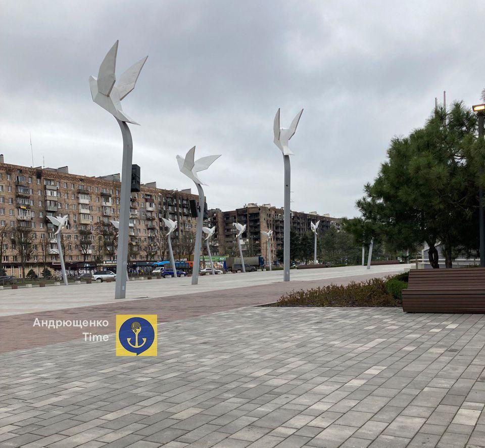 В Маріуполі царює розруха / фото Телеграм В Маріуполі царює розруха / фото Телеграм