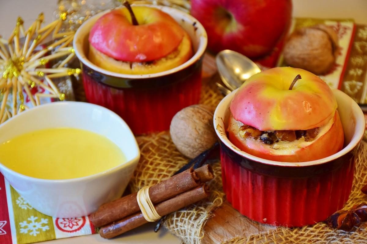 Печеные яблоки в микроволновке - рецепт с лимоном и сгущенкой | ДЕТСКИЕ РЕЦЕПТЫ, БЛЮДА