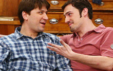 Сивий і з бородою: у мережі показали фото Толіка Поліно із серіалу "Щасливі разом"